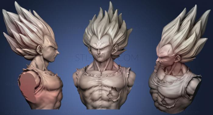 Majin Vegeta Bust